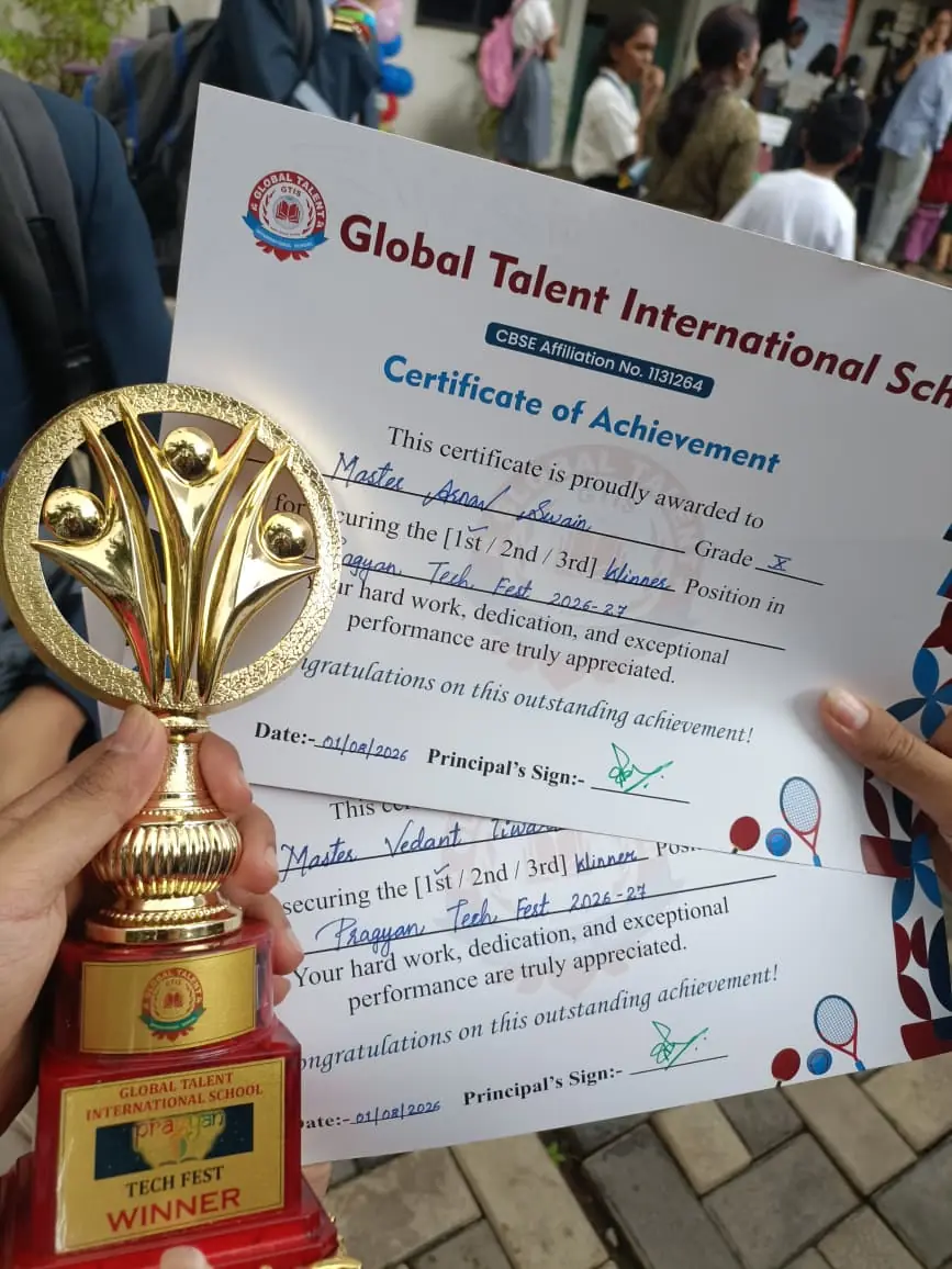 Global Talent International School competition 2026-27
